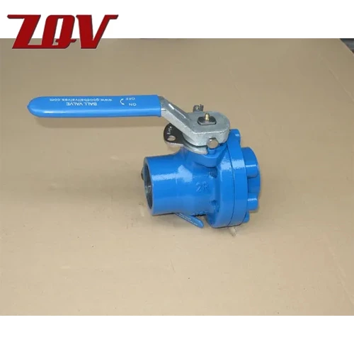 Threaded end Bolted body Floating Ball Valve 5000PSI