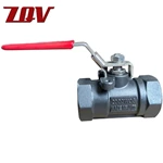 1PC Standard Port Threaded Ball Valve 2000PSI