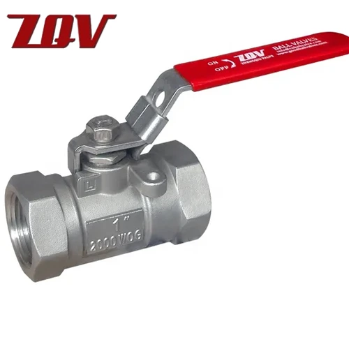 1PC Standard Port Threaded Ball Valve 2000PSI