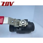 2PC 2000 PSI Seal welded Ball Valves Firesafe