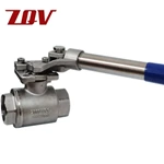 2PC Seal welded Full Port Ball valves 2000PSI