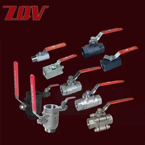 2PC Seal welded Full Port Ball valves 2000PSI