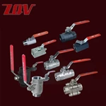 2PC Seal welded Full Port Ball valves 2000PSI
