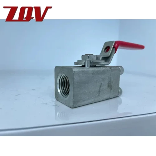 Threaded End Bolted Body Floating Ball Valve