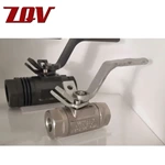 3-PIECE FORGED STEEL THREDED HIGH PRESSURE BALL VALVES